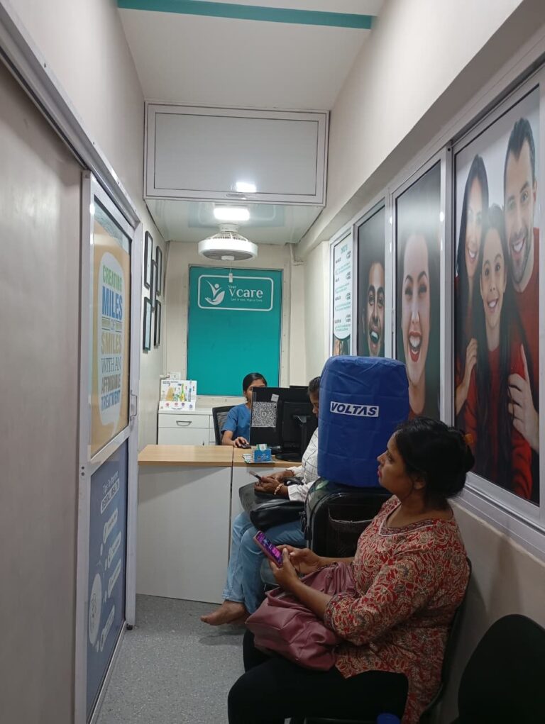 Waiting Area Your V Care Dental Clinic Virar 768x1021